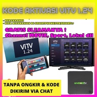 TTM7 KODE AKTIVASI VITV VIPLAY V 1005 IPTV PLAYER GARANSI ( )