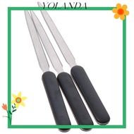YOLAN 3 Pieces Letter Opener Letter Opener, 3 Pieces Humanized Open Letter, Handle Stainless Steel G
