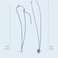 BTS BTS Min Yoongi Necklace Peach Heart Pendant Couple Holiday Gift SUGA Pick Necklace Ready Stock