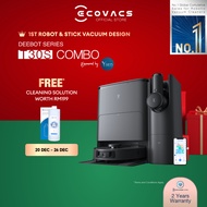 [NEW] ECOVACS DEEBOT T30S COMBO Robot + Handheld Vac | 11000 PA | TruEdge™ Mopping | ZeroTangle™ | 7