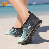 361 Degree Beach Shoes Men Women Diving Snorkeling Wading River Upstream Swimming Shoes Soft Shoes A