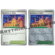 Pokemon Trainer Card - Academy at Night (054/064) - NORMAL/REVERSE HOLO - Shrouded Fable Singles
