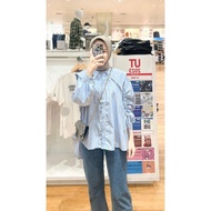 KEMEJA Emma STRIPE SHIRT | Casual STRIPE Shirt KOREAN STRIPE Office Shirt