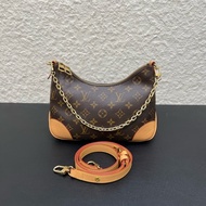 98新LV路易威登Boulogne黃牛角包