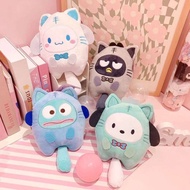 Fsyew74wgyi ปอมปอมปูริน Cinnamoroll Kuromi จี้ห้อยกระเป๋าที่ใส่กุญแจพวงกุญแจตุ๊กตามาเลเซีย