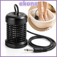OKONO Hydrogen Foot Bath Replacement, Black Portable Ionic Head, Compatible Ionic Technology Easy In
