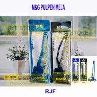 HITAM Ballpoint Pen M&G Table Pen ABP64873 Tip 0.7 mm Black & Blue Ink Table Pen SHESB