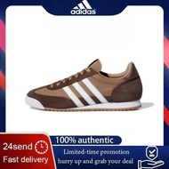 Adidas R71 Comfortable and breathable casual shoes Unisex brown and white