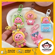 GANTUNGAN MURMURE I CUTE PINKY LOOPY KEYCHAIN LOOPY RESIN KEYCHAIN VIRAL CUTE LOOPY KEYCHAIN