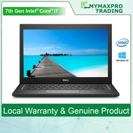 Dell Latitude 7280 Intel Core i7 (7th Gen) 12" HD / 8GB RAM / 240GB SSD / Win 10 Pro (Refurbished La