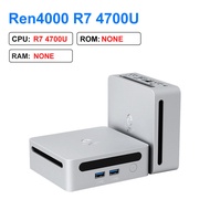 GenMachine Mini PC Ren4000 4700U AMD Ryzen7 4700U CPU  2.0GHz Up to 4.1GHz Windows 11 DDR4 3200Mhz W