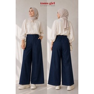 Toms Girl women Palazzo Long Pants with Pockets 69-491