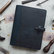 A5活頁夾手帳記事本活頁本筆記本皮套 純手工牛皮 客製化刻字禮物
