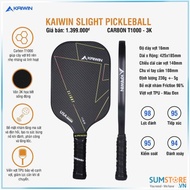 Vợt Pickleball Kaiwin Slight T1000 16mm Đen - Vợt siêu Nhẹ Độ Cứng Cáp Tốt
