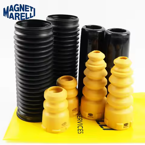 4PCS 3C0513425 1T0511359 Car Front And Rear Shock Absorber Buffer Block Dust Cover for VW Golf Jetta