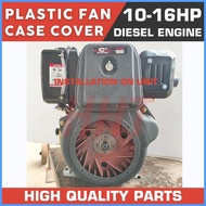 ▼ ❏ ◸ 10HP 12HP 16HP Diesel Engine Plastic Fan Case Cover Marine Diesel Engine Spare Parts and Acce