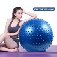 Yoga Ball, Gym Massage Ball (No pump) - (Size 45, 55, 65, 75CM) - (Spike Ball) Yoga Ball Gym Ball Ma