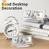 SUBEI1 Dollar Bill Picture Frame Holder, Commemorative Transparent Acrylic Display Frame, Desktop Wi
