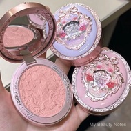 Flower Knows Midsummer Nights Cashmere Embossed Blush 5gThe Finely Pigmented Powder Enhances the Com