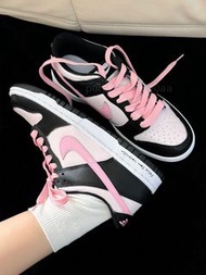 Nike Dunk Low 粉紅黑邊 女款運動鞋