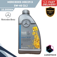 [ORIGINAL] MERCEDES BENZ MB229.5 5W40 Fully Synthetic Engine Oil 0009898606 000989630811 (1L)