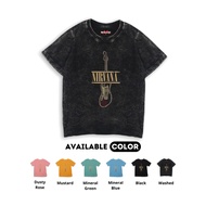 METALKIDS KIDS BAND T-SHIRT "NIRVANA" WASHED KIDS T-SHIRT | NIR-04 baju budak lelaki tshirt budak le