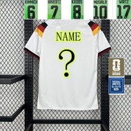 Germany Home Football Jersey Custom T-Shirt with Authentic UNL Patch