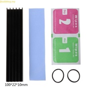 Doublebuy Aluminum for M 2 SSD Hard Drive Radiator Desktop Dedicated PCI-E NVME 22110 Heat
