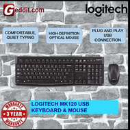 LOGITECH MK120 USB KEYBOARD + MOUSE