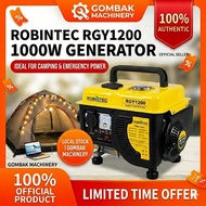 ROBINTEC RGY1200 1000WATT HEAVY DUTY GASOLINE GENERATOR 4-STROKE - 1YEAR WARRANTY -
