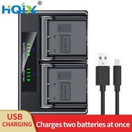 HQIX Suitable for Nikon D40X D5000 D3000 D60 Camera EN-EL9 Battery Dual Charge Charger