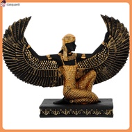 daiquanli  Egyptian Statue Goddess Figurine Photo Prop Resin Crafts Office Tabletop Decor