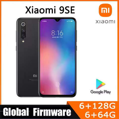 Global rom Xiaomi 9 SE Smartphone, Snapdragon 712, Android Cellphone, 48 MP + 20MP, Fingerprint, Ori