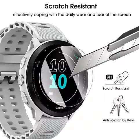 Protective Glass Screen Protctor For Garmin Forerunner 45 55 165 Tempered Glass Film For Forerunner 