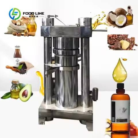 Automatically Cocoa Butter Press Machine Oil Extraction Machine Hydraulic Cold Press Oil Extractor f