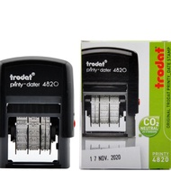 Zhuoda 4820 Back Ink Date Stamp Self-Shipped Oil Stamp with Year Month Day Chinese English Date Code