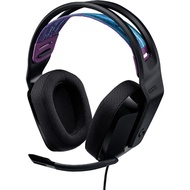 Logicool G Gaming Headset G335 Gaming Headset G335BK Lightweight 222g 3.5mm Wired Surround Sound Ste
