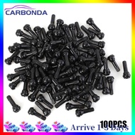 [7 Day Refund Guarantee] 100pcs TR-413 Snap In Short Black Rubber Valve Stems TR413 Tubeless Valves 