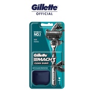 Gillette Mach 3 Clean Shave x Free Fire Edition - 1 Razor Handle + 1 Razor Blade / Refill