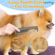 LONNG Dogs Razor Comb, Durable Safe Pet Razor Comb, Cleaning Brush Universal Pet Hair Cutter