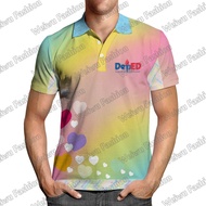 DEPED MATATAG POLO UNIFORM FULL SUBLIMATION POLO-Shirt FOR Men and Women BADGE Teacher DEPED Teacher