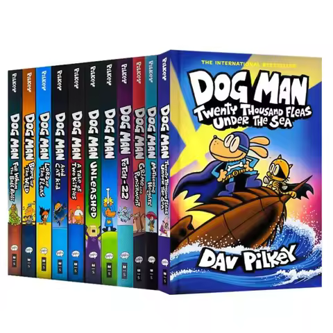 Random 1Book New 2023 Original Popular Comic Books The Adventures of Dog Man 8 Dav Pilkey Dogman Eng