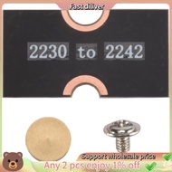 M2 Solid-State Drive Adapter M2 2230 SSD to 2242 Converter Card 2230 to 2242 Extension Bracket