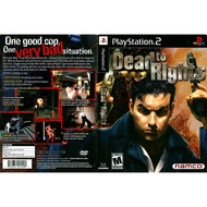 PS2 DVD Games Dead to Rights