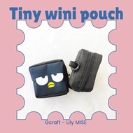 Tiny wini Pouch - Mini Pouch - cute Pouch - Mini Wallet - Earpod Pouch - Earpod Pouch - coin Pouch