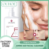 Ouhoe axit amin Sữa rửa mặt sâu làm sạch cho mặt Sữa rửa mặt và kem dưỡng ẩm mặt rửa mụn trứng cá ki