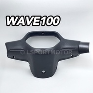 HONDA WAVE100 HANDLE METER COVER (MATTE BLACK) 53210-KRS-00 WAVE 100 W100 INNER UPPER