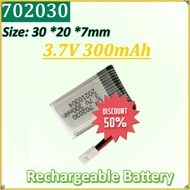 3.7V 300mAh for Model Aircraft 10PCS New 702030 Rechargeable Lithium - Ion Battery for Remote Contro