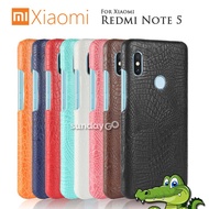 Xiaomi Redmi Note 5 Pro / Ai Crocodile Pattern Hard Case Back Cover