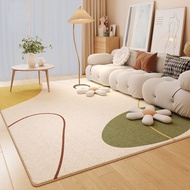 Faux Cashmere Rug, Bedroom Bedside Rug, Living Room Rug